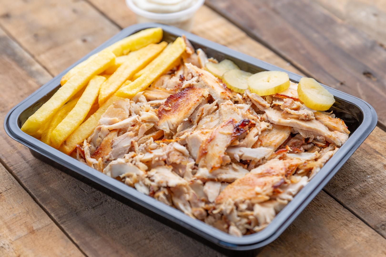 صحن شاورما دجاج كمبو شاورماجي Shawerma Shawermagy